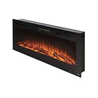 Electric Fireplace Stove with 5 Flame Brightness and Packing Size 96.5*20.5*57.5cm