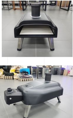 90.7*43.5*45.6cm Dual Fuel Mini Toasters Pizza Baking Oven for Outdoor Garden Kitchen