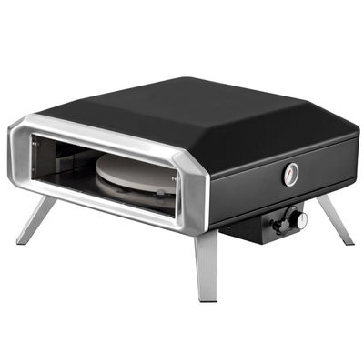 Temprature Control Electric Automatic Rotating Mobile Pizza Maker for Home and Outdoor
