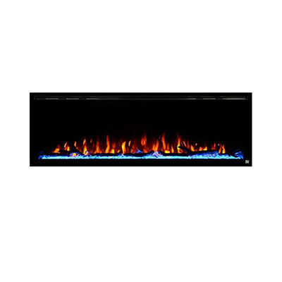 Linear Electric Fireplace Tisch Kamin with Self-Checking Function and 120V Voltage