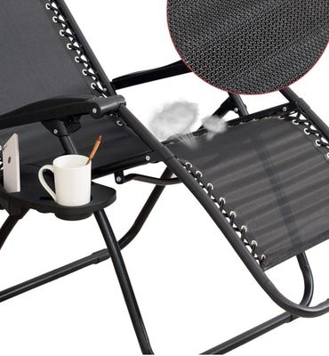 Outdoor Table Heavy Duty Folding Recliner Zero Gravity Chair for Sleeping on the Beach