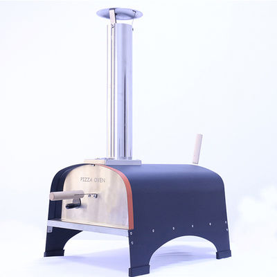 Outdoor Garden Patio Pizza Oven with Pizza Stone and App-Controlled Wood Fired Design