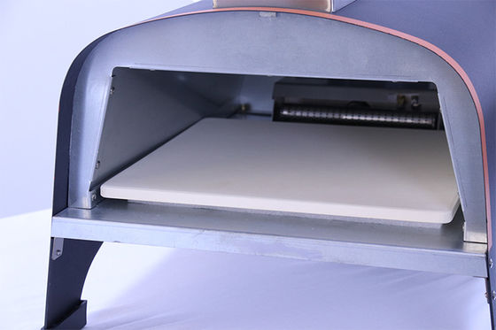 Outdoor Garden Patio Pizza Oven with Pizza Stone and App-Controlled Wood Fired Design