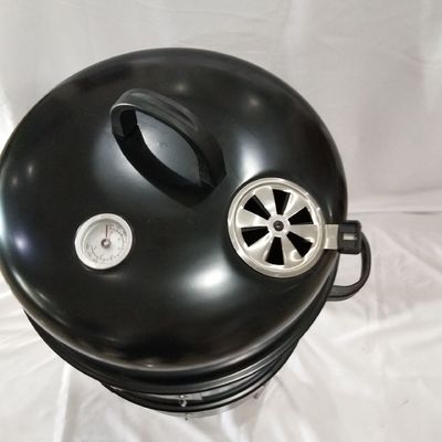 Chrome Plated 3 In 1 Charcoal BBQ Grill for Versatile Cooking and Rotisserie Roasting